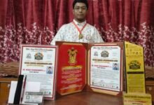 to Hiran Chakraborty West Bengal by Magic Book of Record